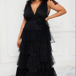 Nya Tulle Maxi Dress